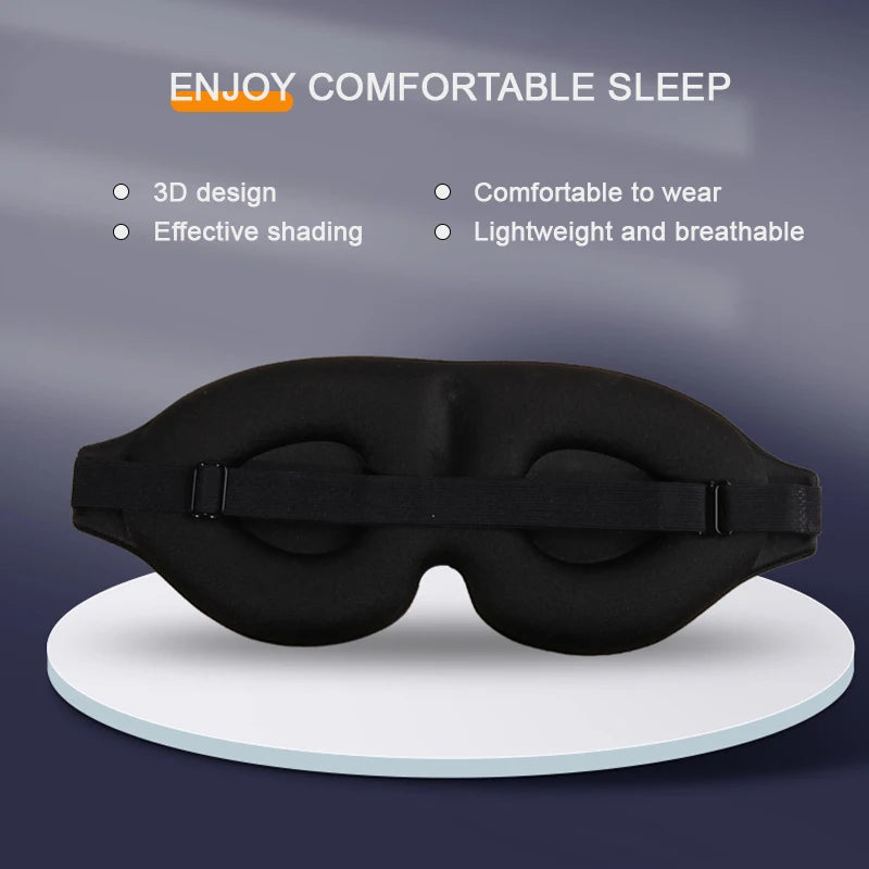 3D Eye Mask Adjustable Suitable for Men and Women with No Pressure on the Eyes Breathable .