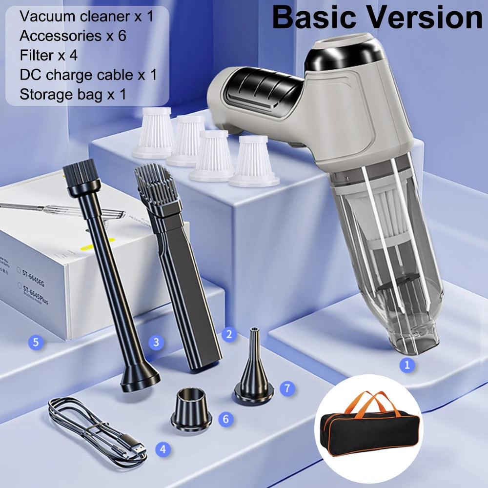 Car Vacuum Cleaner Wireless Portable Vacuum Cleaner ,