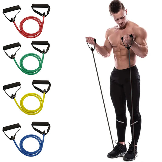 Resistance Bands With Handles, Exercise Bands, Strength Training Equipment At Home
