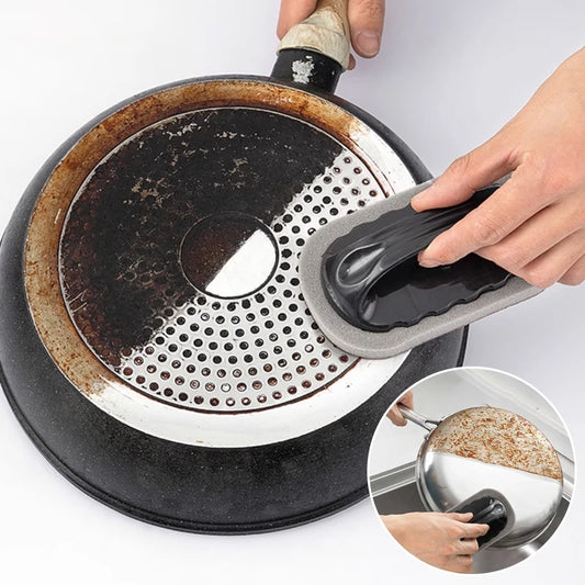 Magic Emery Sponge Brush Wipe Eraser Cleaner Kitchen , Household Tools.