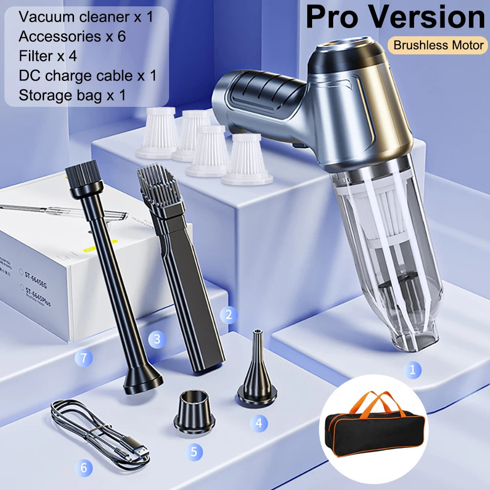 Car Vacuum Cleaner Wireless Portable Vacuum Cleaner ,